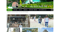 Desktop Screenshot of dulichtuoitreviet.com